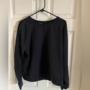 Athleta XL long sleeve black top